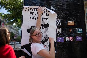 Electoral Posters For Legislative Elections - Paris