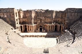 SYRIA-BOSRA-HERITAGE-PRESERVATION