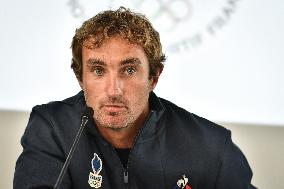 French surf team press conference in Paris FA