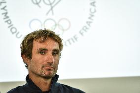 French surf team press conference in Paris FA