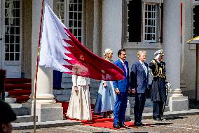 Emir Of Qatar Visits Netherlands - The Hague