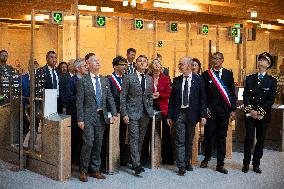 Inauguration Of The Metro Line 14 Extension - Saint-Denis