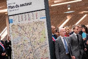Inauguration Of The Metro Line 14 Extension - Saint-Denis