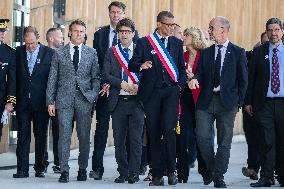 Inauguration Of The Metro Line 14 Extension - Saint-Denis