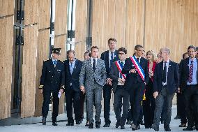 Inauguration Of The Metro Line 14 Extension - Saint-Denis