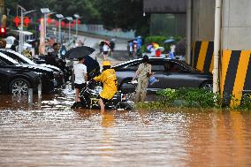 Flood And Landslide After The Heavy Rainfall - China