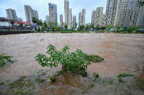 Flood And Landslide After The Heavy Rainfall - China