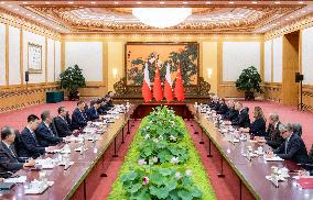 CHINA-BEIJING-XI JINPING-POLISH PRESIDENT-TALKS (CN)