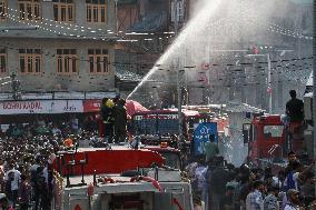 Fire Engulfs In Srinagar