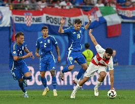 (SP)GERMANY-LEIPZIG-FOOTBALL-EURO 2024-CROATIA VS ITALY