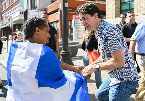 Trudeau Marks Fete Nationale - Quebec