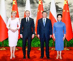 Duda And Xi Meet - Beijing