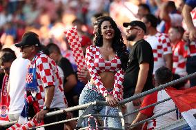 Euro 2024 - Ivana Knoll Watches Croatia v Italy