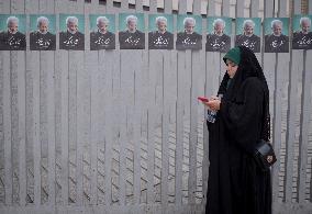 Iran-Elections-Supporters Of Saeed Jalili