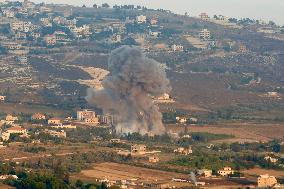 Israel And Hezbollah Intensifie Cross-Border Attacks