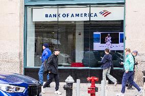 Bank Of America Branch In New York