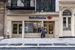 Bank Of America Branch In New York