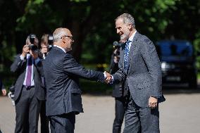 King Felipe VI of Spain visits Estonia