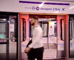 Inauguration Of The Metro Line 14 Extension - Paris