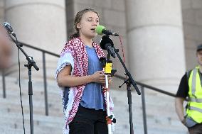 FINLAND - CLIMATE - DEMONSTRATION - THUNBERG