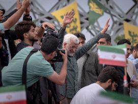Iran-Presidential Elections Candidate, Saeed Jalili