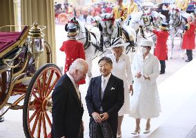 State visit of Japan's emperor, empress to Britain
