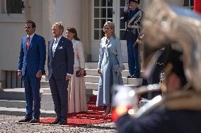 Dutch Royals Receive Qatar’s Emir - The Hague