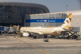 Etihad Airways At Abu Dhabi International Airport