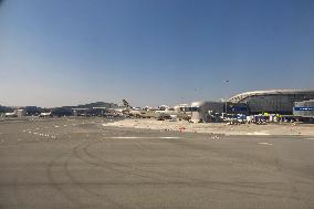 Etihad Airways At Abu Dhabi International Airport