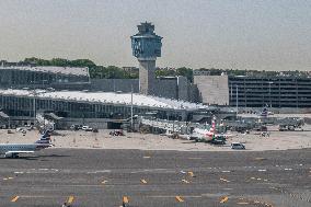 General View Of LaGuardia Airport In New York