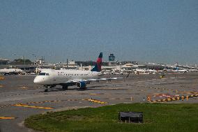 General View Of LaGuardia Airport In New York