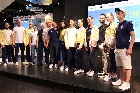 Team Ukraine unveil Paris 2024 Olympics kit