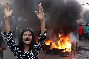 Students Protest In India Over Examination 'Scam'