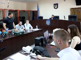 Ukrainian MP Mykola Tyshchenko appears in Kyiv court
