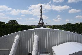 (SP)FRANCE-PARIS-OLYMPICS-VENUE-EIFFEL TOWER STADIUM