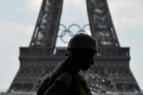 (SP)FRANCE-PARIS-OLYMPICS-VENUE-EIFFEL TOWER STADIUM