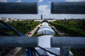 (SP)FRANCE-PARIS-OLYMPICS-VENUE-CHAMP DE MARS ARENA