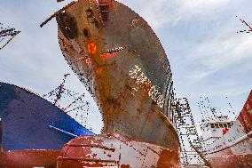 Ship Maintenance During Fishing Moratorium