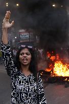 Students Protest Against Exam Scam - India