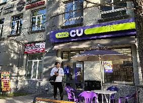 South Korean convenience store CU in Mongolia