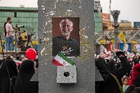 Iranian Presidential Candidate Saeed Jalili Rally - Tehran