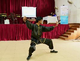 SRI LANKA-MALABE-STUDENTS-CHINESE CULTURE