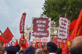 Anti - War Protest In India.