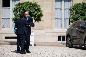 Weekly cabinet meeting at the presidential Elysee Palace - Paris