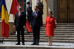 Poland's, Turkey's And Romania's Foreign Affairs Ministers Meeting In Poland.