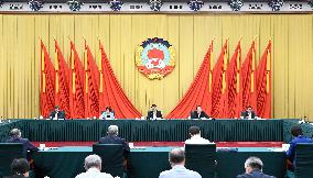 CHINA-BEIJING-WANG HUNING-CPPCC-CHAIRPERSON'S COUNCIL MEETING (CN)