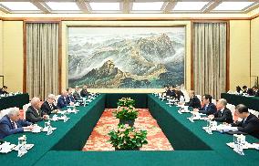 CHINA-BEIJING-LI HONGZHONG-TÜRKIYE-DELEGATION-MEETING (CN)