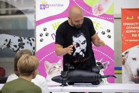 Pet adoption event in Kyiv