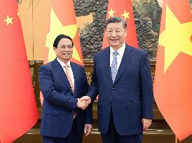 CHINA-BEIJING-XI JINPING-VIETNAM-PM-MEETING (CN)