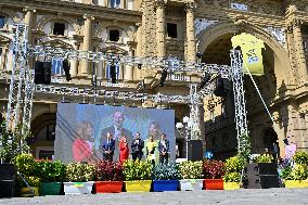 Tour De France race - 100 days before the start of the Tour de France